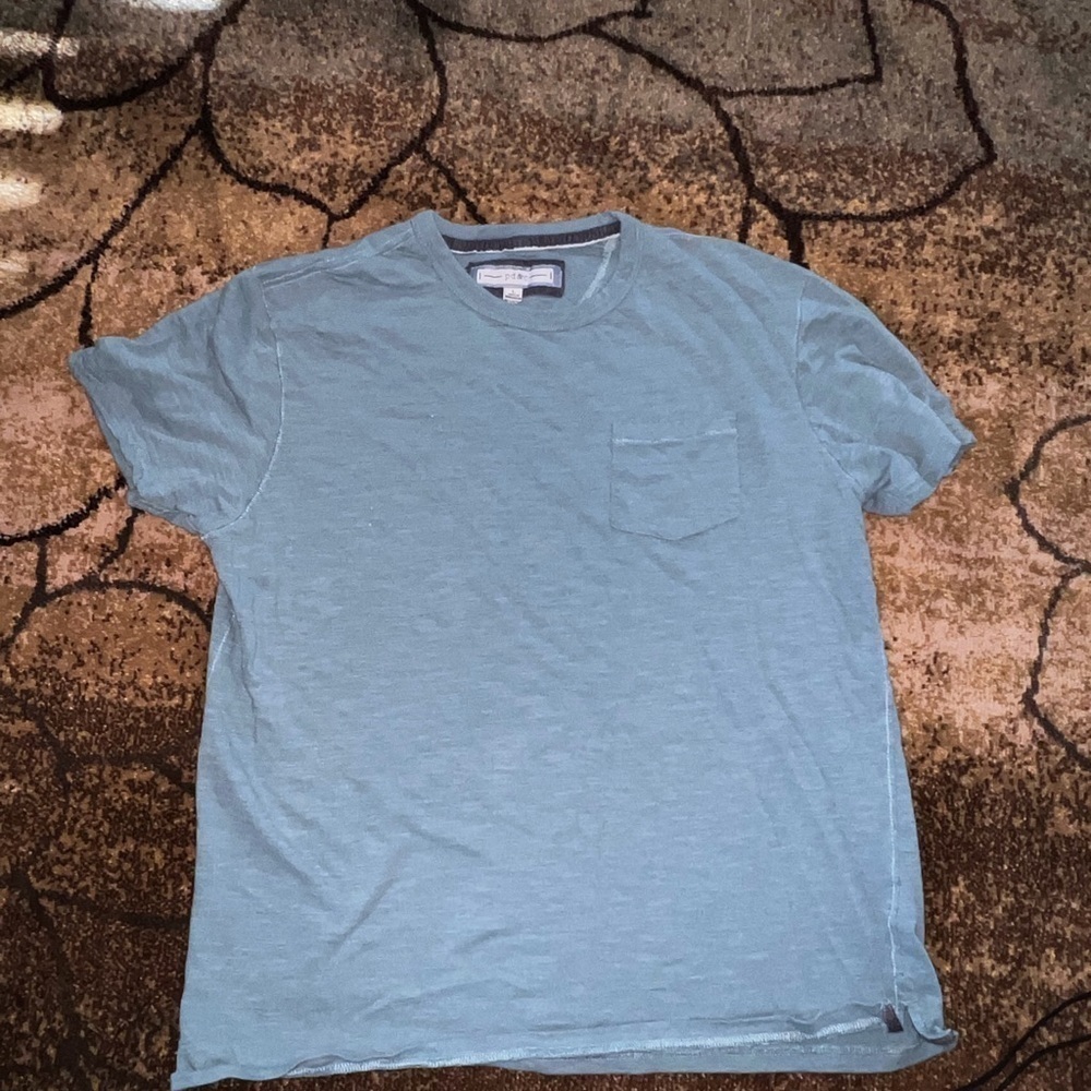 Men’s T-Shirt Pocket Soft Cotton by PD&C. Size L